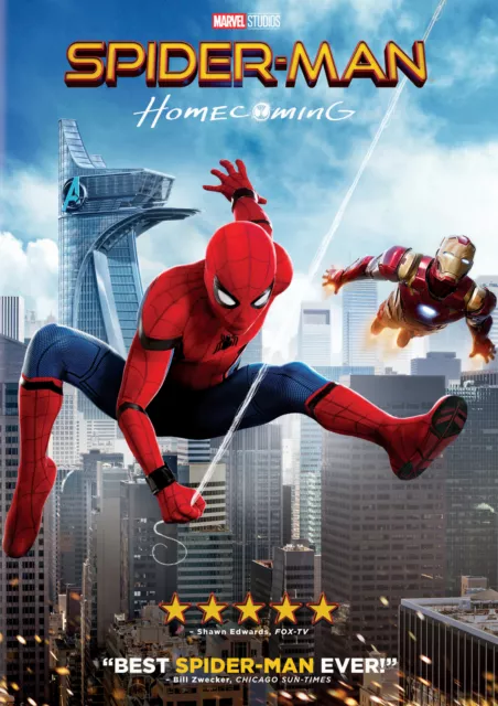 Spider-Man: Homecoming (DVD, 2017)  New & Sealed