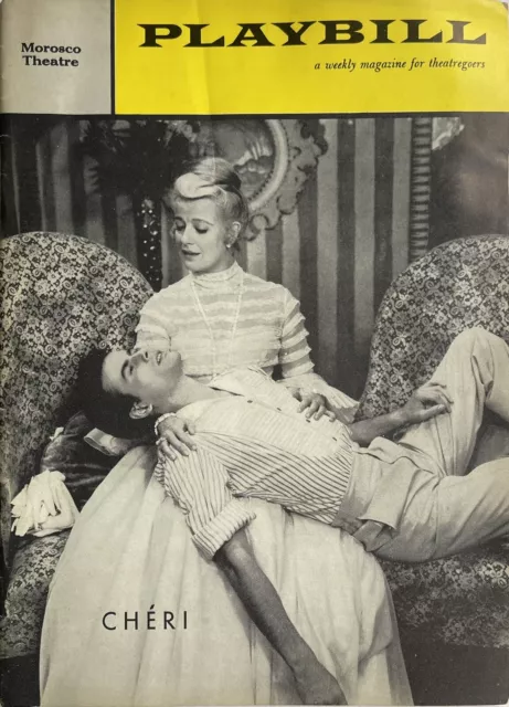 Cheri - Broadway Playbill - Nov 1959 - Kim Stanley, Horst Buchholz