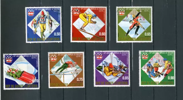 Guinea Equatoriale 1976 - Olimpiade Invernale Innsbruck -  Usato
