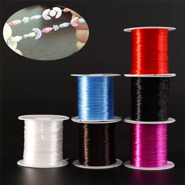 Strong Stretchy Elastic Beading Thread Cord Bracelet String Jewelry DIY 1M~m'