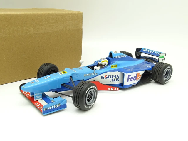 Miniature Minichamps 1/18 Jean Alesi Benetton B197 Renault F1, 1997, Boîte Fermée