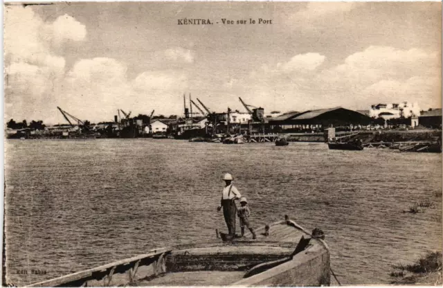 CPA AK MOROCCO KENITRA - Port View (93060)