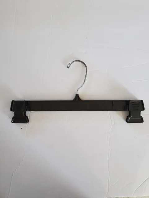plastic clip Pant hangers 11 3/4 Inch-Black/30qty
