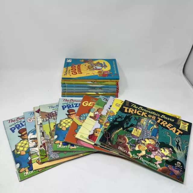 Lot Of 18 Berenstain Bears Books Vintage 80 90s Chapter First Readers Bear Scout