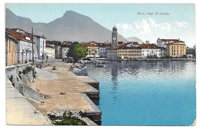 CARTOLINA LAGO DI GARDA ,RIVA non viaggiata