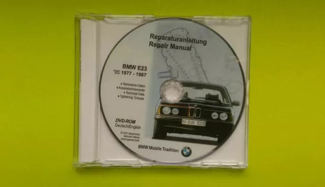 BMW - E 23 - 7er Reihe TIS Reparaturanleitung Werkstatthandbuch BJ: 77-87