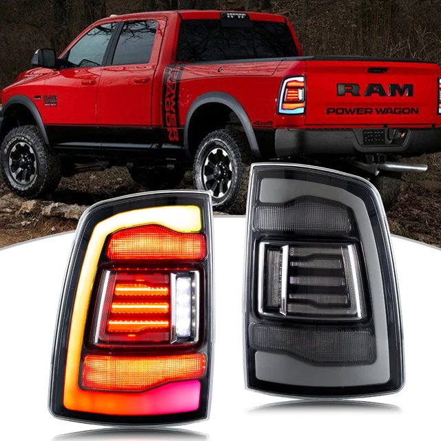 LED RGB SEQUENTIAL Tail Lights for Dodge Ram 1500 2500 20092018 Rear