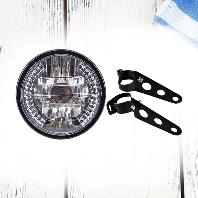 3 pz Proiettore 12V Lampada LED Fari Auto Moto E-Bike