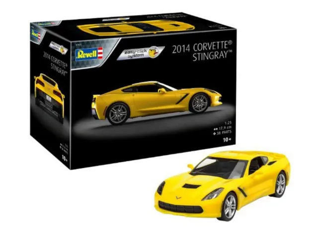 Miniature Model Kit De Montage voiture Revell Corvette Stingray 2014 auto 1 :
