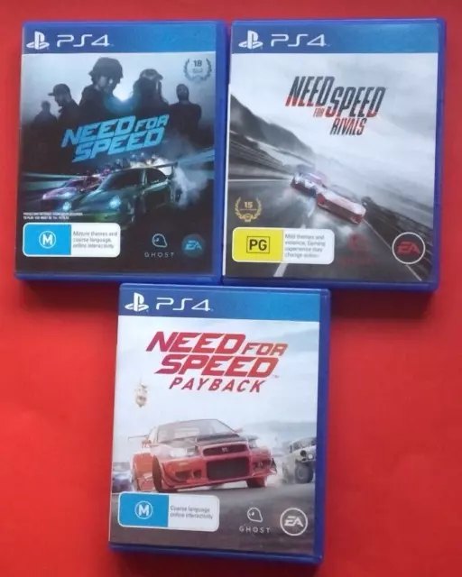 NEED FOR SPEED Rivals PS4 GC PAL $14.50 - PicClick AU