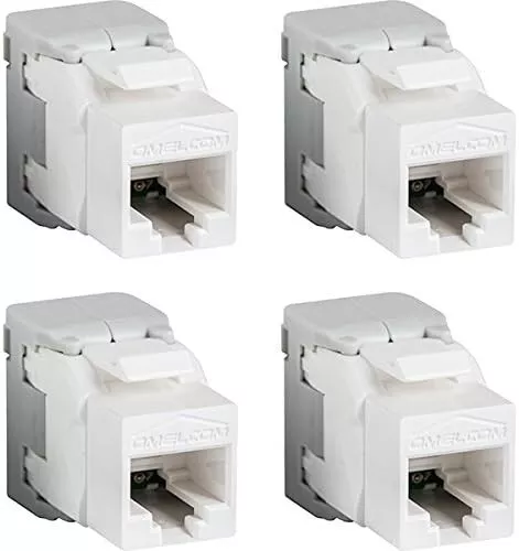 BATILEC- Sachet de 4 CONNECTEURS  RJ45 Grade 1 Cat. 5e