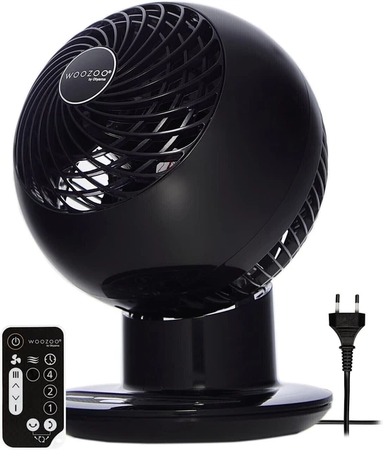 Ventilatore da tavolo piccolo e silenzioso, dal design portatile, adatto a uffici, camere da letto e uffici domestici, di colore bianco. | Leroy Merlin Ventilatore da tavolo piccolo e silenzioso, dal design portatile, adatto a uffici, camere da letto e uffici domestici, di colore bianco. | Leroy Merlin