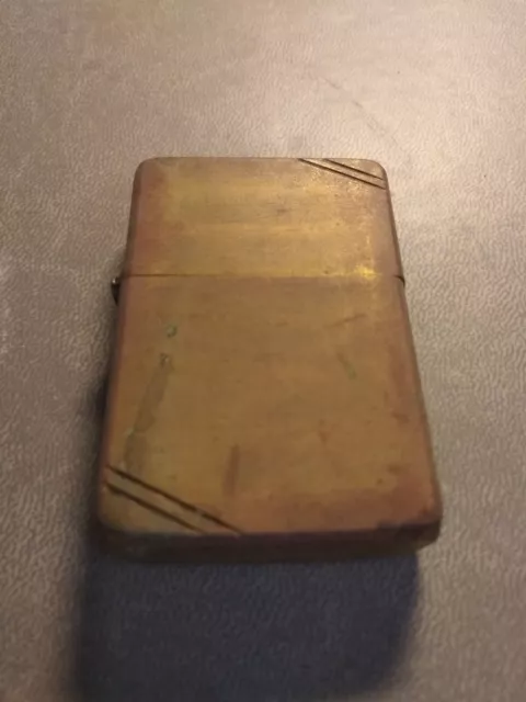 zippo lighter limited edition brass 1937 REPLICA