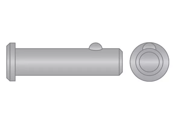 Clevis Pin Cotterless 3/8 x 3 SS300 PL (6 Pieces)