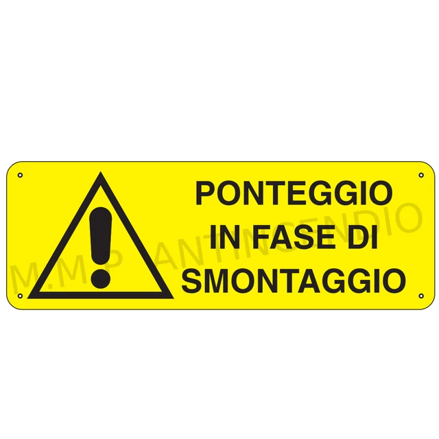 CARTELLO SEGNALETICO VIETATO superare il carico - Pvc adesivo 350x125