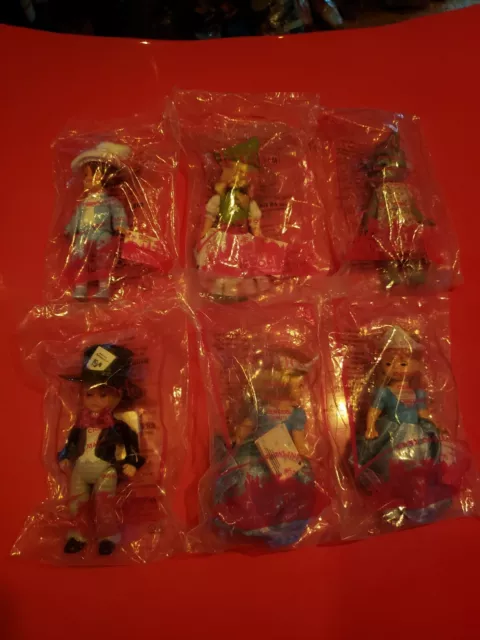 2010 McDonald's Happy Meal Toys Madame Alexander Lot (6) Assorted NIB