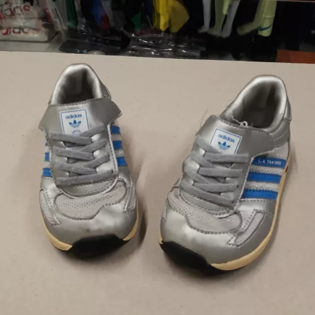 ADIDAS LOS ANGELES scarpe Bambino Taglia 29 ottimo stato EUR 13 00