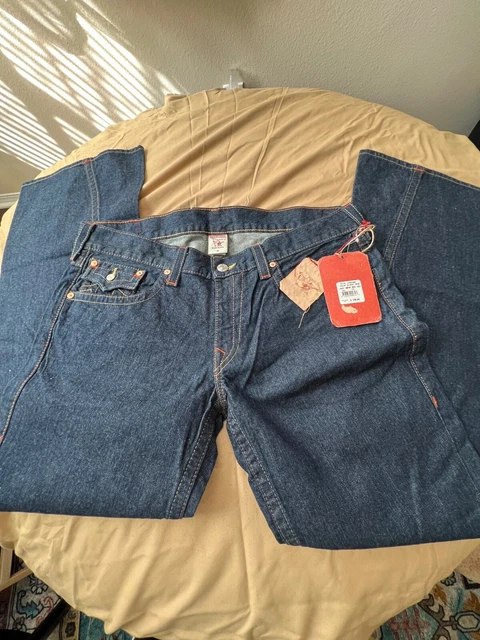 True Religion Men's World Tour - Section Joey Seat 34 BSC Jeans Size 38 Vintage