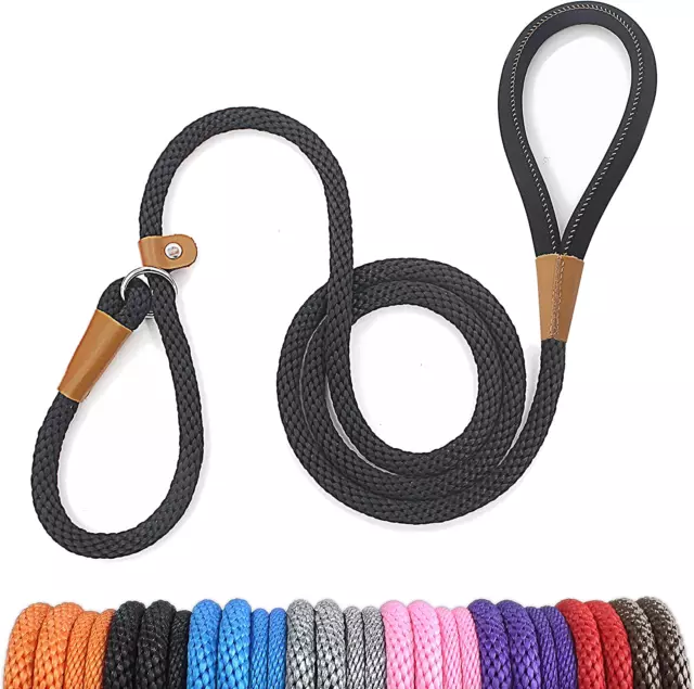 Dog Leash Rope Slip Leads Strong Heavy Duty No Pull Training Lead Leashes for Me
