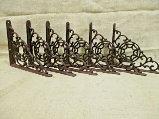 6 Shelf Brackets Spider Shelf Decor Spider Web Shelving Corbels Rustic Braces