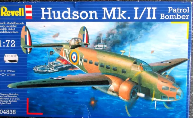 Revell 1:72 Bausatz Hudson MK.I Art Nr 04838