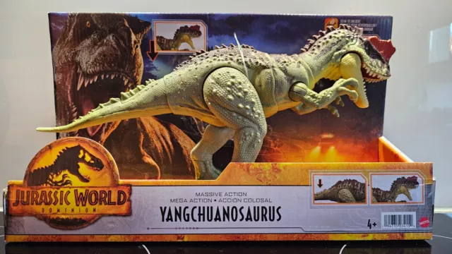 Mattel Jurassic World Massive Action Yangchuanosaurus HDX49