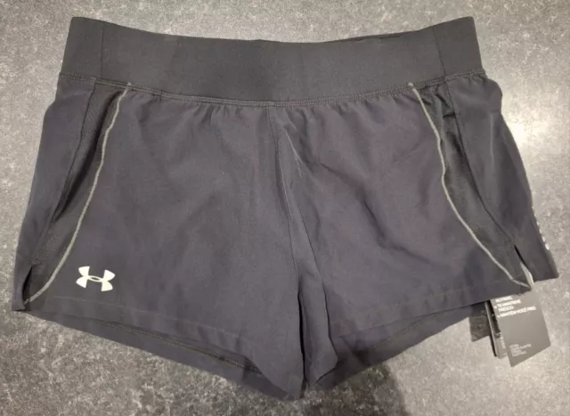 Ladies Under Armour  Speedpocket Shorts Size 12 Medium