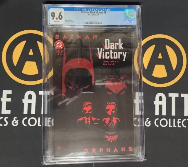 Batman: Dark Victory #9 CGC Graded 9.6 White Pages