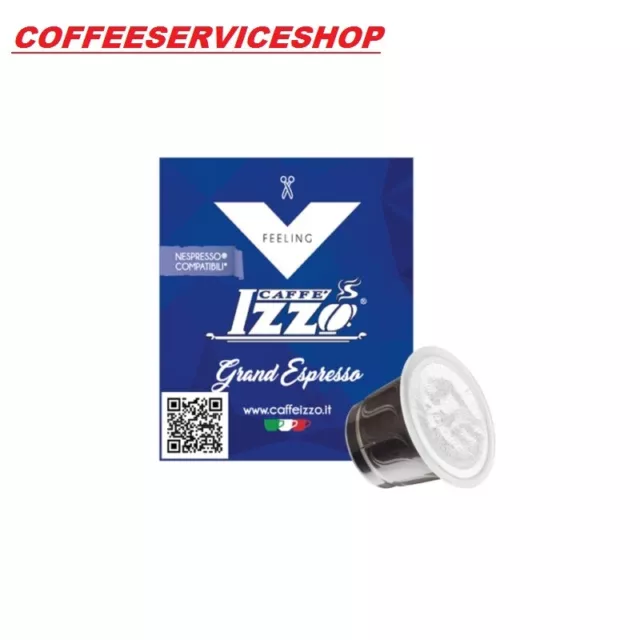 200 Capsule Caffe' Izzo Grand Espresso Compatibili Nespresso