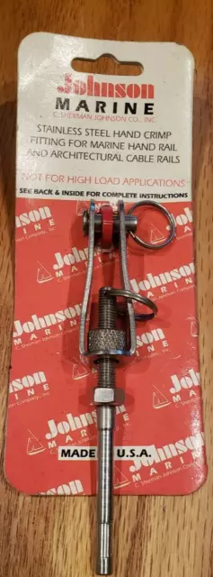 C. Sherman Johnson 26-406 Hand Crimp Stainless Steel