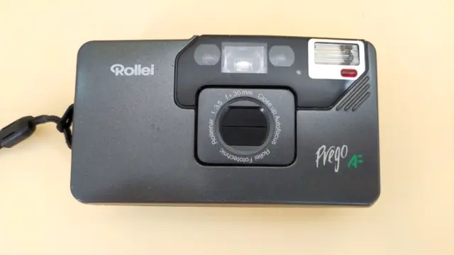 Rollei Prego AF analoge Point&Shoot Kamera Rolleinar F=35mm 1:3.5
