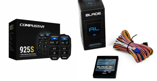 Compustar CS925-S Remote Car/Auto Starter + BLADE-AL Immobilizer Bypass Bundle