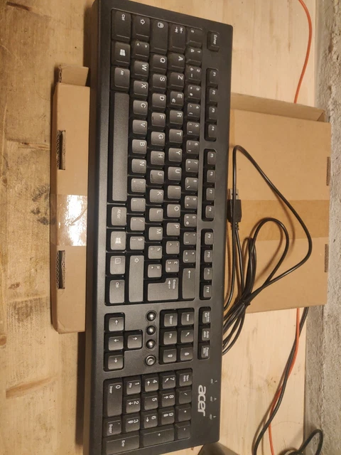 Clavier Acer KU-0355 QWERTZ Swiss-Français - Filaire USB - Ouvert Jamais Utilisé
