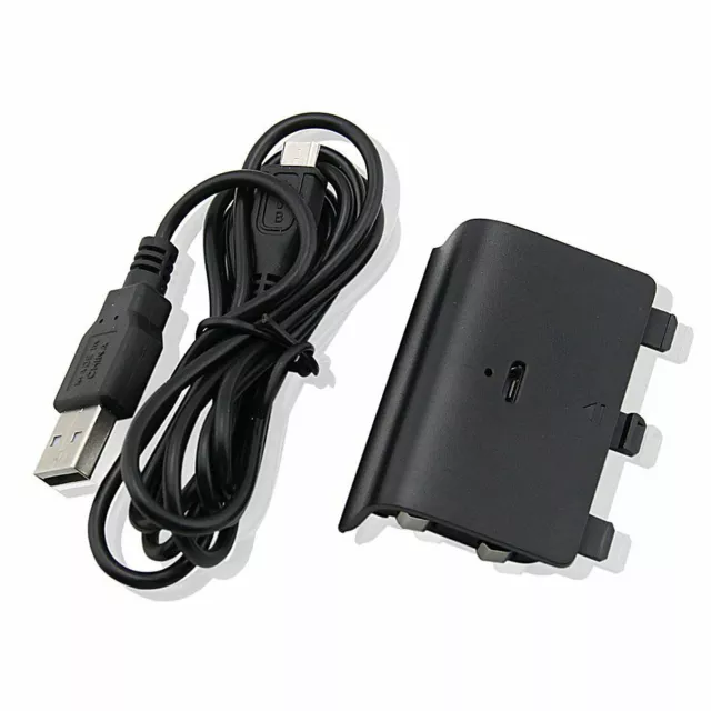 Batterie 2400 mah + Câble chargeur USB pour Manette sans fil Xbox One