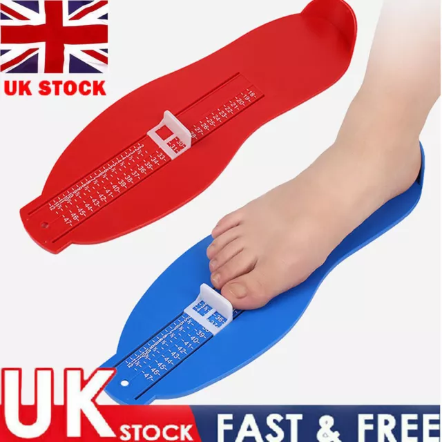 Adult Child Foot Measure Gauge Device Shoes Size Measuring Ruler UK Size EU Size