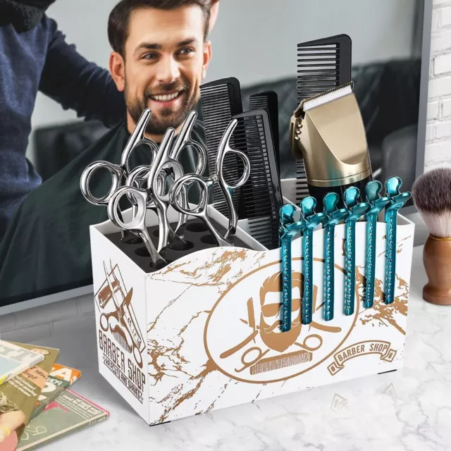 Professional Scissor Case Box Salon Hair Tool Barber Socket Scissors Holder