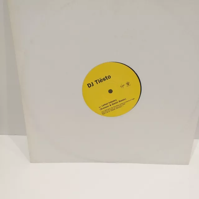 DJ Tiesto - Lethal industry 12" promo vinyl