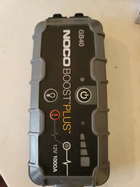 NOCO GB40 BOOST Plus 1000 Amp 12v UltraSafe Lithium Jump Starter