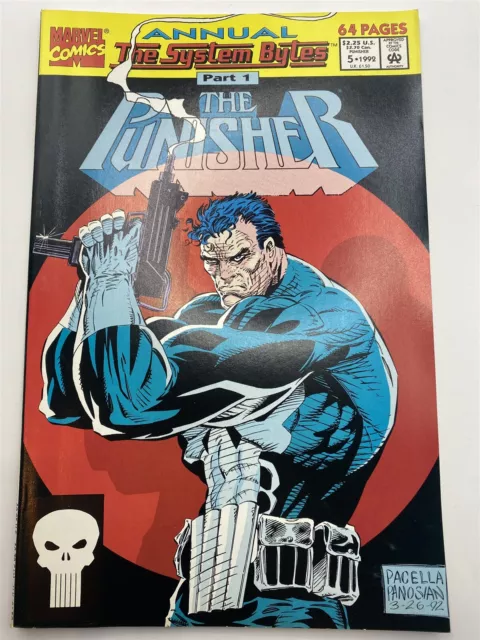 THE PUNISHER ANNUAL #5 Marvel Comics 1992 NM