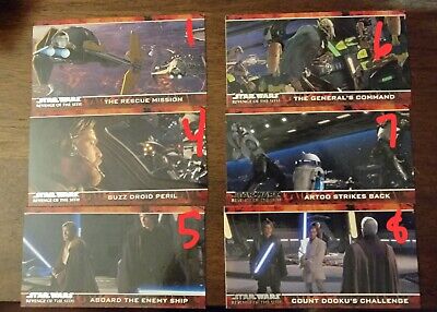 STAR WARS Revenge Of The Sith WIDEVISION 2005 Topps Complete your set! You Pick!