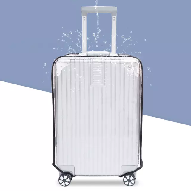 Waterproof Suitcase Cover Washable Bag Transparent Pvc Travel Luggage Protector