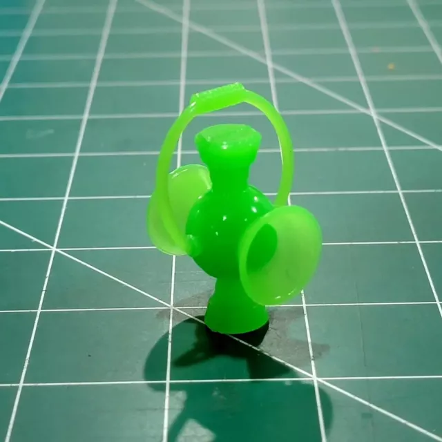 Custom Green Lantern power battery for 6in. figure 1:12 glow in the dark GID