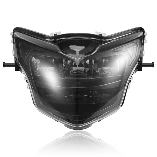 Motorcycle Headlight Transparent Front Lamp Head Light Lamp Socket for 8029