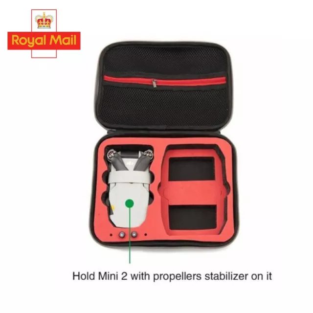 UK UAV Portable Storage Bag Carry Case For DJI Mavic Mini 2/MINI 2SE RC Drone RC