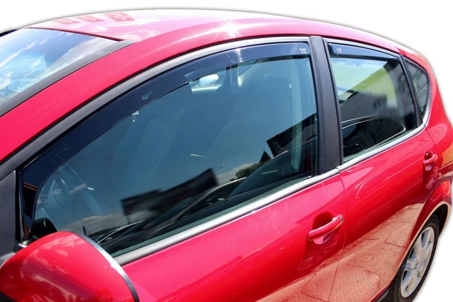 Deflettori D'aria Heko Per Audi A4 B6/B7 (2000-2008) - Set 4 Pezzi, Fumé - Foto 12