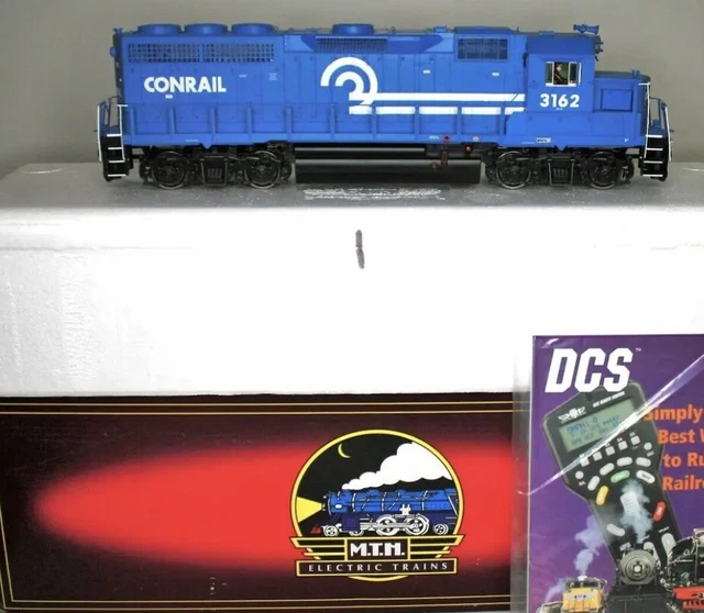 2-Rail Mth Premier Conrail Gp-40 Diesel Engine Protosound 2!! 20-20077-2 O Scale