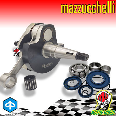 AMT Vilebrequin MAZZUCCHELLI AMT154 Bielle Pour Piaggio VESPA Px 125-150 2007-2008 