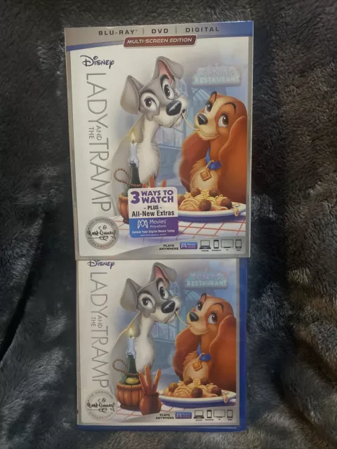 Lady and the Tramp Blu-Ray + DVD + Digital The Walt Disney Signature Collection 2