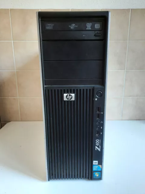 HP Z400 Workstation / Xeon W3520, 12GB RAM, 256GB SSD, FirePro V5800, Win10