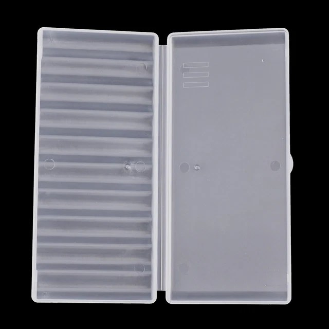Support Range-Batteries Aurgiarme Avec Détecteur De Charge - Organisateur Pour 12 Piles AA/AAA